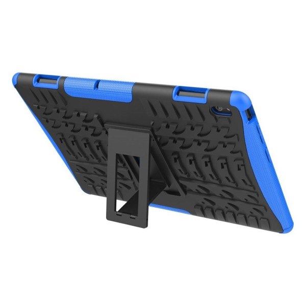 Lenovo Tab E10 durable hybrid case - Blue Blue