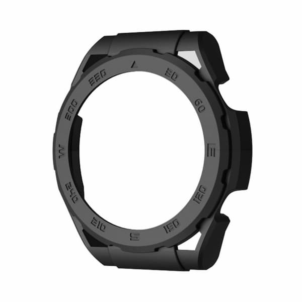 Haylou Watch R8 Hard Bumpresistent Watch Frame Case Scratch Resistant Cover - Sort Black