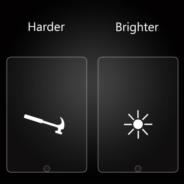 iPad Pro 10.5 arc edge 9H tempered glass screen protector Transparent