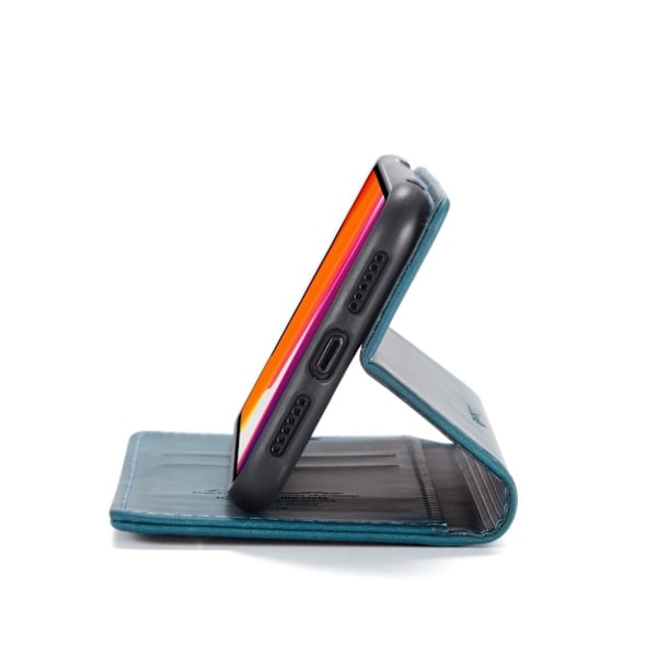 CaseMe iPhone 11 Vintage kotelot - Sininen Blue
