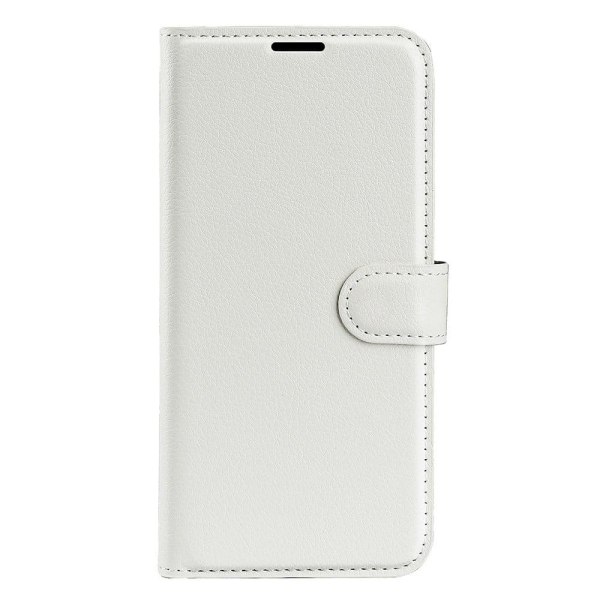 Klassisk Motorola Moto G (2022) flip etui - Hvid White