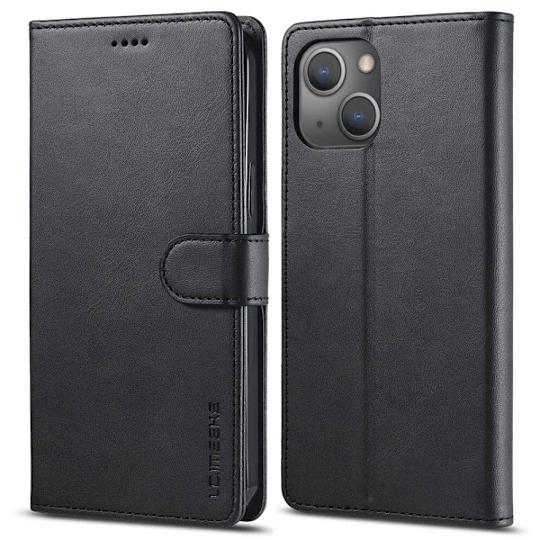 LC.IMEEKE iPhone 14 Plus flip etui - Sort Black