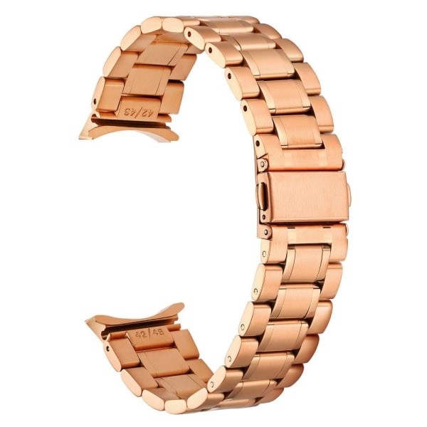 5 bead stylish stainless steel watch strap for Samsung Galaxy Wa Rosa