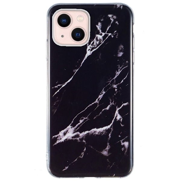 Marmor etui til iPhone 13 Mini - Sort Black
