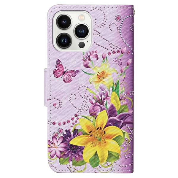 Wonderland iPhone 14 Pro fodral -Rosa Rosa