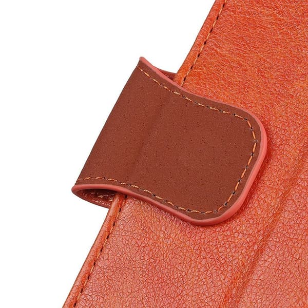 Nokia en Plus nappa splittet læretui - Orange Orange