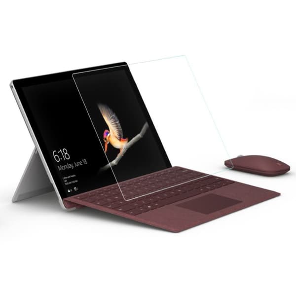 Microsoft Surface Go 10 skärmskydd härdat glas oleofobisk explosionssäker Transparent