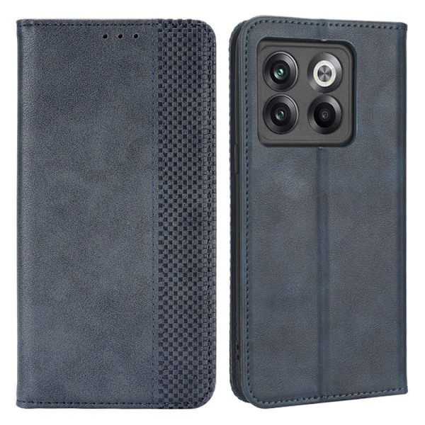 Bofink Vintage läder OnePlus Ace Pro / OnePlus 10T fodral - Blå Blå