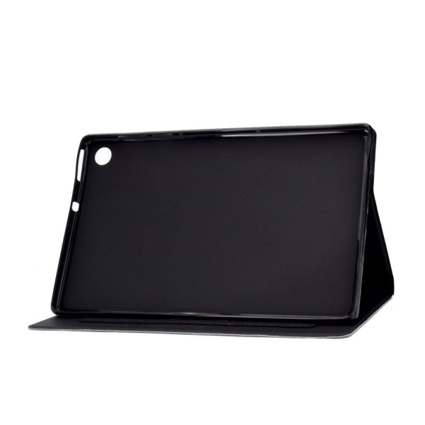 Lenovo Tab M10 FHD Plus cool pattern leather flip case - Glitter Purple