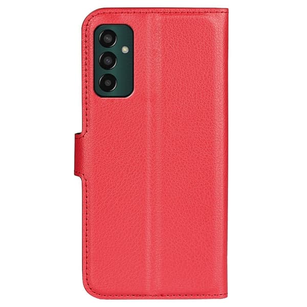 Classic Samsung Galaxy M13 4g Läppäkotelo - Punainen Red