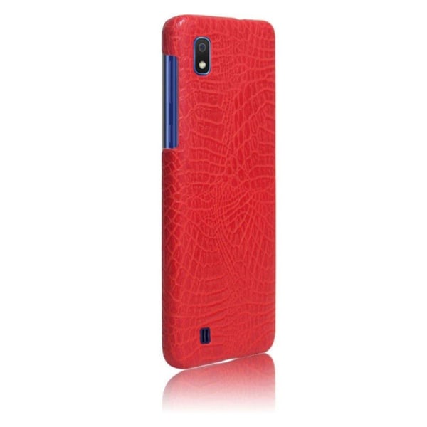 Croco Samsung Galaxy A10 cover - Rød Red