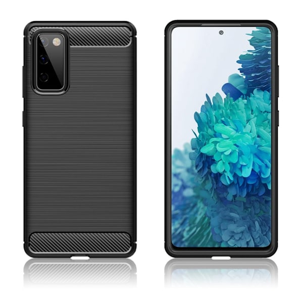 Carbon Flex Samsung Galaxy S20 FE skal - Svart Svart