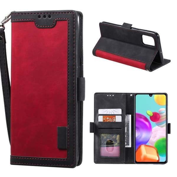 Surburbian Samsung Galaxy A41 veske - Rød Red