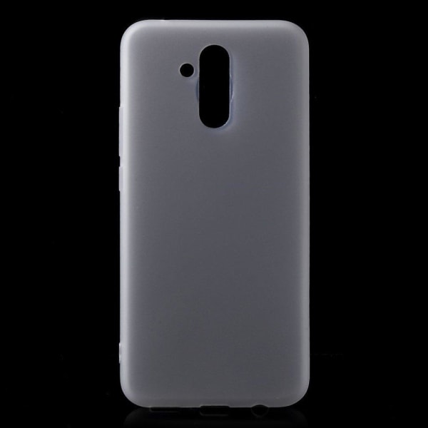 Huawei Mate 20 Lite matta pintainen silikooni muovinen pehmeä ta White