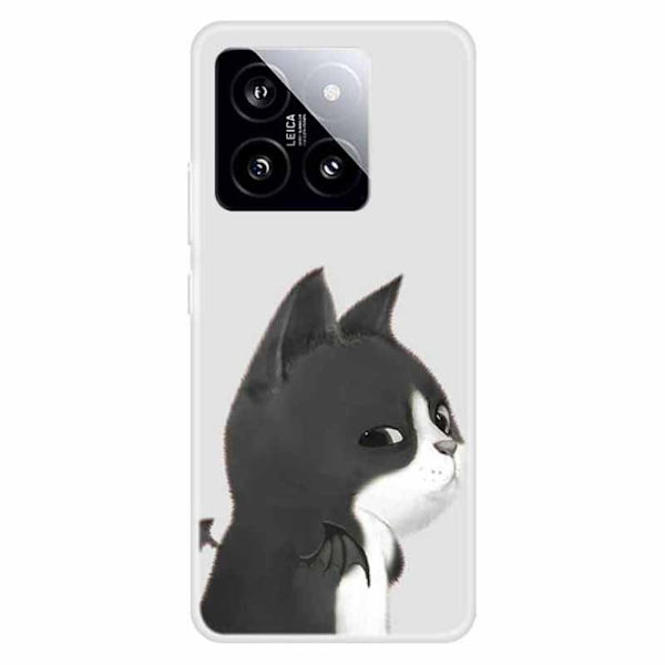 Imagine Xiaomi 14 cover - Kat Silver grey