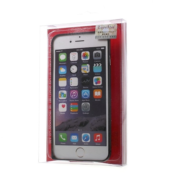LOVE ME! (Svart) iPhone 6 Plus Bumper Svart