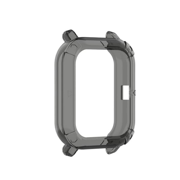 Amazfit GTS kestävä kirkas kotelo - Läpinäkyvä Musta Black