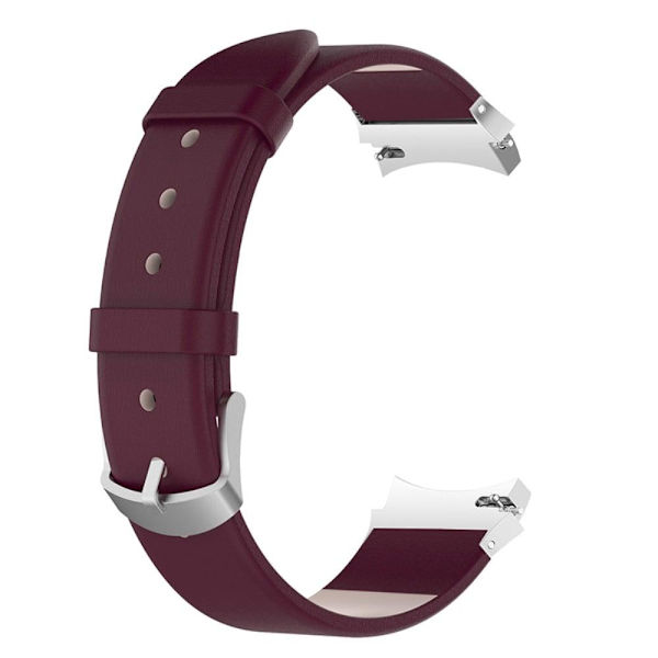 Samsung Galaxy Watch 5 (44mm) / (40mm) / 4 (44mm) / (40mm) Urrem i ægte læder - Rødvin Red