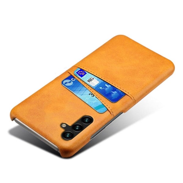 Dual Card Etui Samsung Galaxy A34 5G - Orange Orange