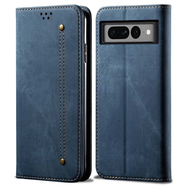 Jeans Google Pixel 7 Pro fodral - Blå Blå