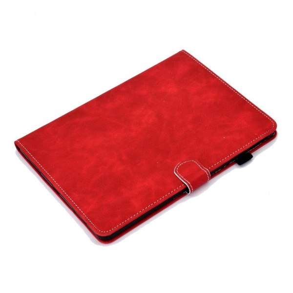 iPad Pro 11 inch (2020) / (2018) solid theme leather flip case - Röd