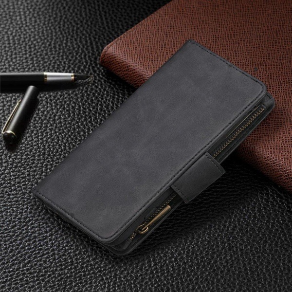Premium Wallet Samsung Galaxy S10 Lite Etui - Sort Black