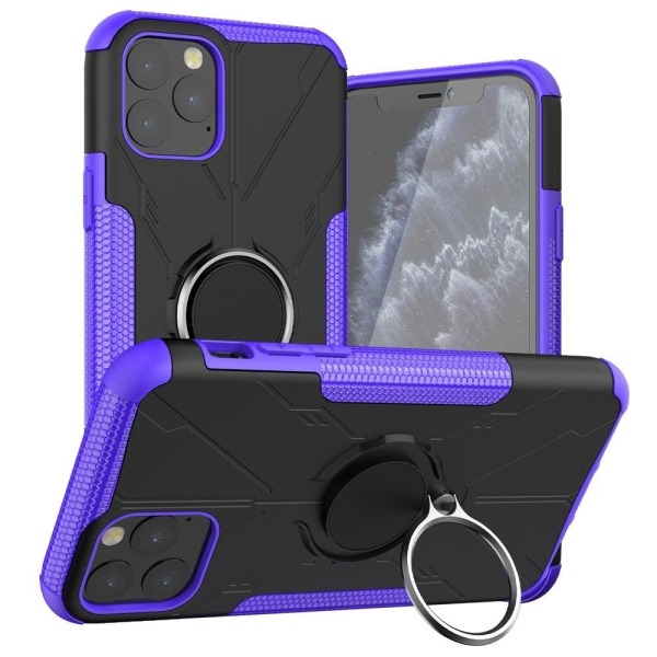 Kickstand cover with magnetic sheet for iPhone 11 Pro Max - Purp Purple