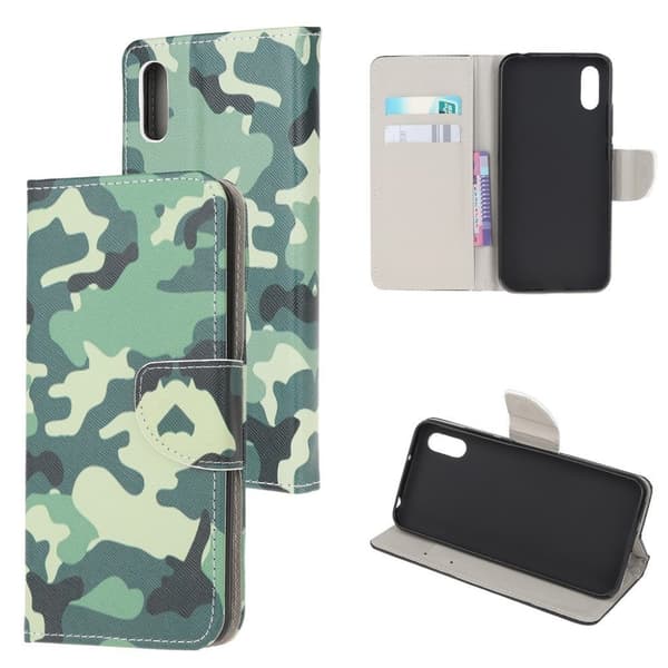 Wonderland Samsung Galaxy M02 / A02 Flippetui - Camouflage Green