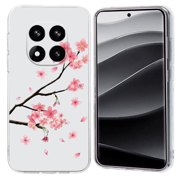 Vibe Xiaomi Redmi Note 14 Pro Plus 5G cover - Blommeblomst Pink