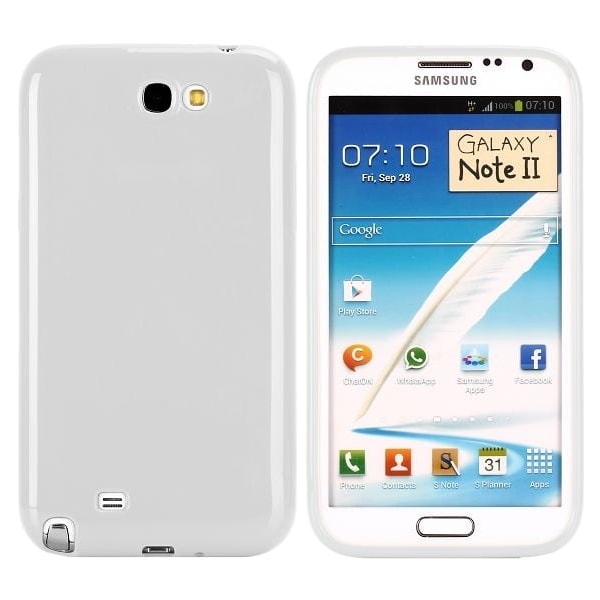 Candy Colors (Vit) Samsung Galaxy Note 2 Skal Vit