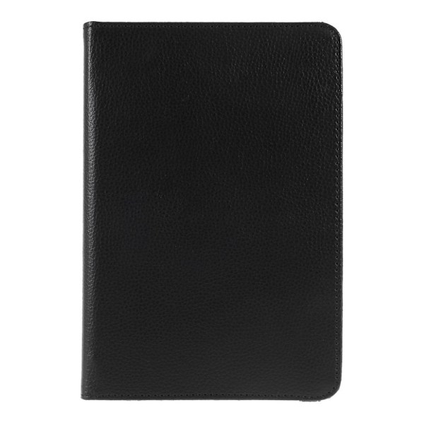 iPad Mini (2019) litchi læder etui - Sort Black