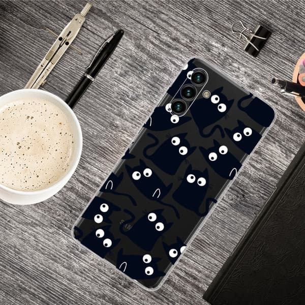 Deco Samsung Galaxy A13 5G Etui - Little Katter Multicolor