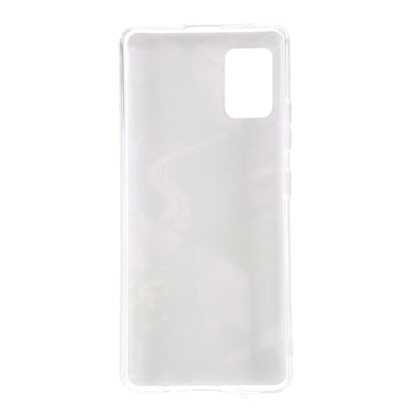 Marble Samsung Galaxy A71 5G Etui - Lilla Purple