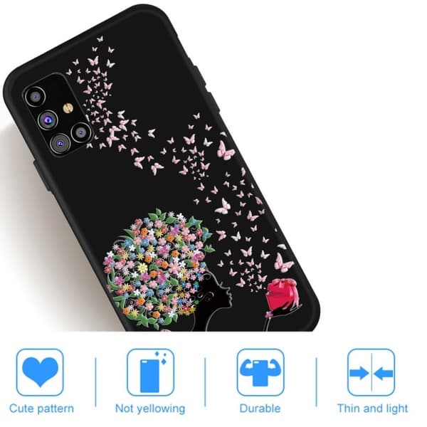 Imagine Samsung Galaxy M51 kotelot - Kaunis Kukka Multicolor