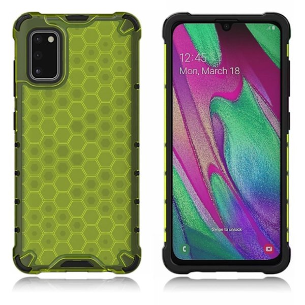 Bofink Honeycomb Samsung Galaxy A41 skal - Grön Grön