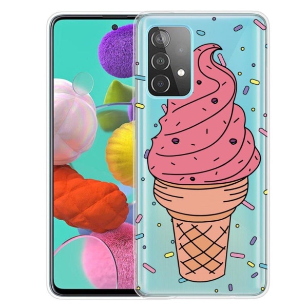 Deco Samsung Galaxy A82 5G Suojakotelo - Ice Cream Pink