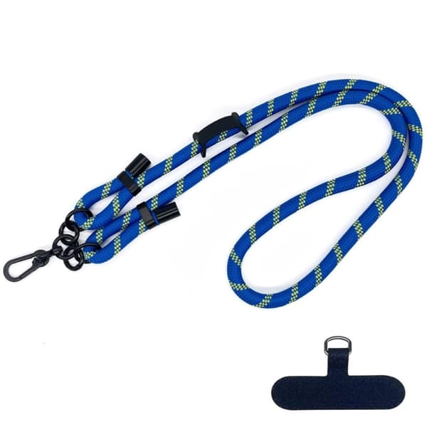 Justerbar nakke-/skulderstropp i polyester - Blå Blue