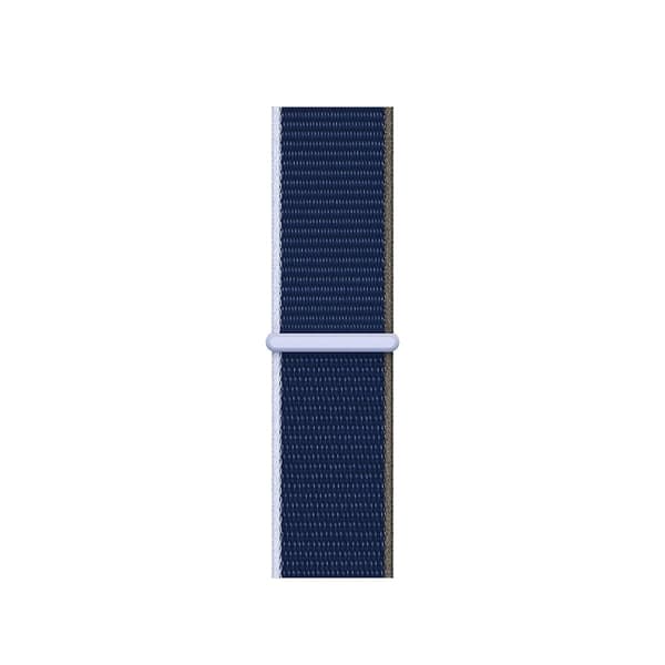 Apple Watch Series 8 (41mm) nylon-urrem - Marine Blå Blue
