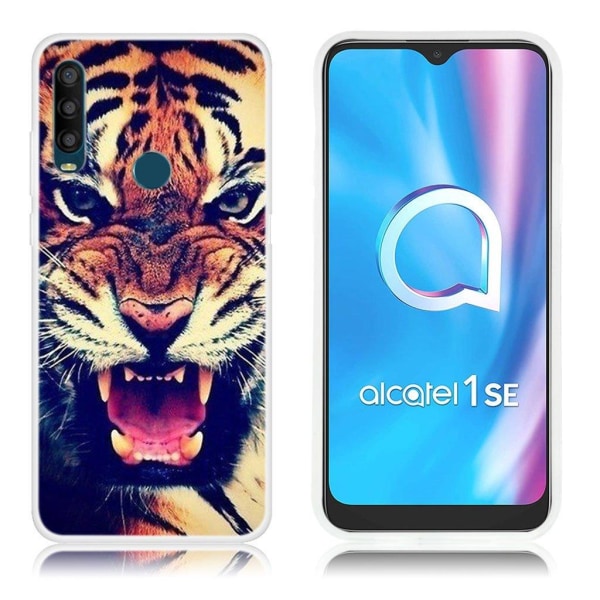 Deco Alcatel 1SE (2020) kotelot - Tiikeri Brown