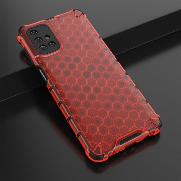 Bofink Honeycomb Samsung Galaxy M31s Etui - Rød Red