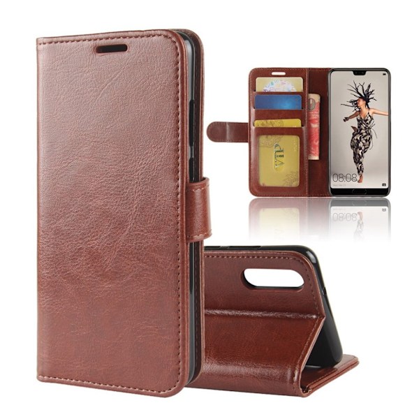Huawei P20 yksinkertainen suojakotelo - Ruskea Brown
