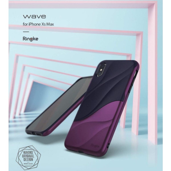 Ringke WAVE for iPhone XS Max - Metallic Purple Purple