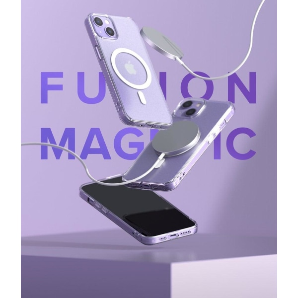 Ringke Fusion Magnetic iPhone 13 - Matte Clear Transparent