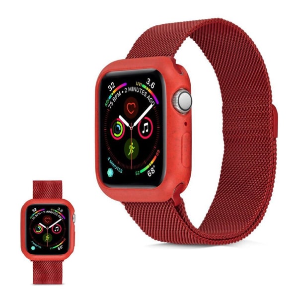 Apple Watch Series 3/2/1 42mm simple durable case - Red Red