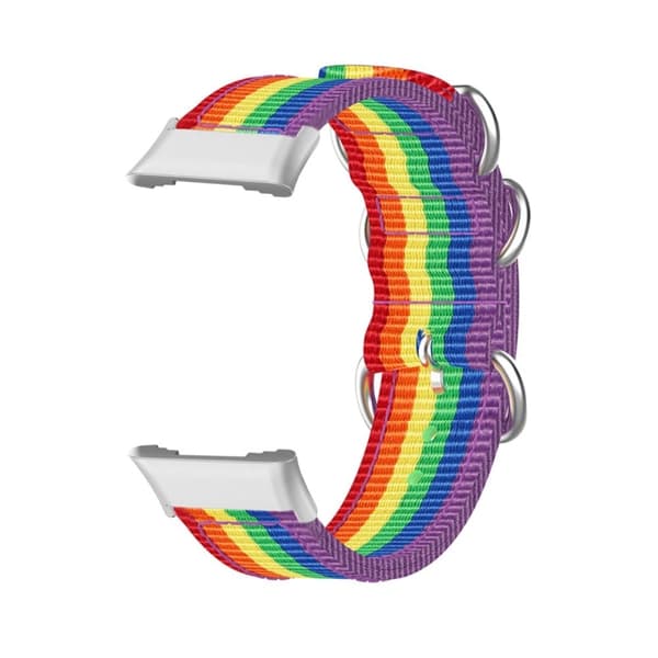 Oppo Watch Free nylonkellohihna - Värikäs Multicolor
