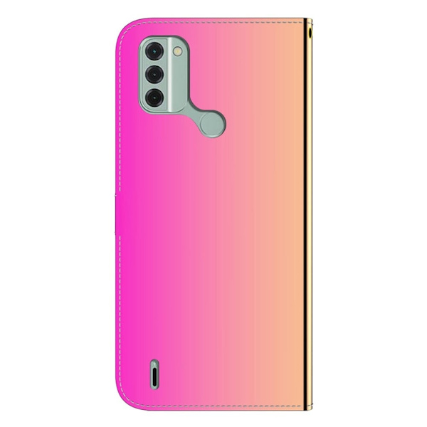 Mirror Nokia C31 Flippetui - Rosa Pink