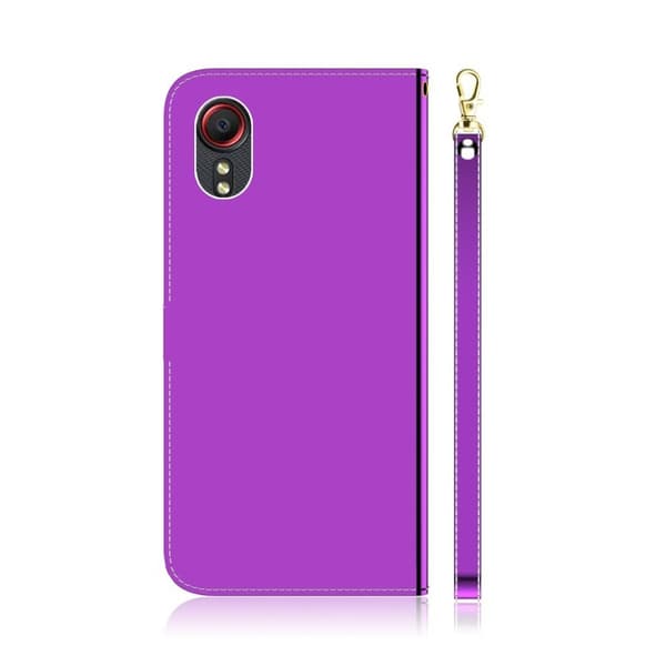 Mirror Samsung Galaxy Xcover 5 flip-etui - Lilla Purple