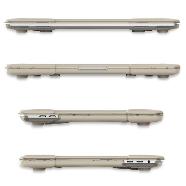 MacBook Pro 13-tum (2016) med touch laptopfodral plast TPU - Khaki Brun