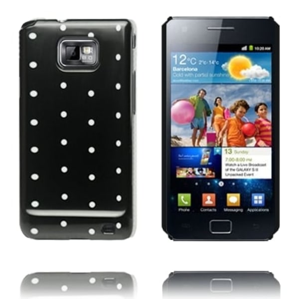 Prikker & Farver (Sort) Samsung Galaxy S 2 Cover Black