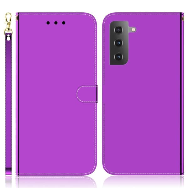 Mirror Samsung Galaxy S22 Plus Flippetui - Lilla Purple